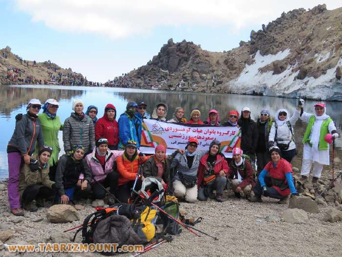 گزارش تصویری 2 / تصاویر قله / صعود سراسری بانوان به قله سبلان به میزبانی هیات کوهنوردی و صعودهای ورزشی استان آذربایجان شرقی	