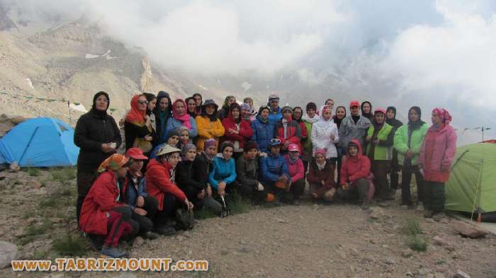 گزارش تصویری 3 / صعود سراسری بانوان به قله سبلان به میزبانی هیات کوهنوردی و صعودهای ورزشی استان آذربایجان شرقی
