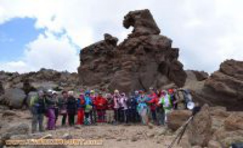 گزارش تصویری ۱ /  صعود سراسری بانوان به قله سبلان به میزبانی هیات کوهنوردی و صعودهای ورزشی استان آذربایجان شرقی