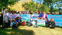 برگزاری همایش استانی کوهروی بانوان در منطقه آبشار گل آخور