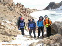 گزارش صعود کوهنوردان سرابی به ۵ قله سبلان