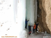 برگزاری و اتمام اولین کلاس آبشار یخی در استان توسط کمیته آموزش گروه کوهنوردی آذر جوان تبریز