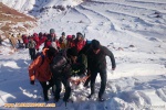 گزارش تکمیلی از جستجوی دو کوهنورد مفقود شده درحادثه بهمن کهلیک بولاغی در منطقه کوه عون ابن علی تبریز