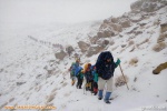 گزارش شانزدهمین صعود بین المللی فدراسیون کوه نوردی به قله شیرکوه یزد / تصاویر