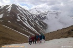 صعود کار گروه بانوان هیات کوهنوردی شهرستان میانه به قله  کیامکی