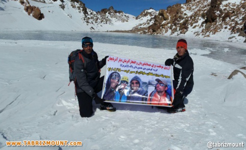 کوهنوردان استان برای ارج نهادن وقدردانی از تلاش و فعالیت کوهنوردان تبریز درصعود به قلل هیمالیا به قله سبلان صعود کردند