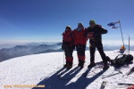 صعود کوهنوردان تبریز به قله کازبک