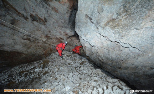 گزارش برنامه اکتشاف غار قارقالان در چاراویماق