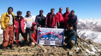 صعود کوهنوردان هریس به قله ساپلاق بمناسب گرامیداشت هفته تربیت بدنی و روز کوهنورد