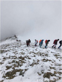 همایش بزرگ صعود شمالغرب کشور به قله ۳۳۴۷ متری کیامکی