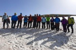 برگزاری جلسه تمرینی و توان افزایی برای شرکت کنندگان در آزمون و بازآموزی مربیگری یخ و برف